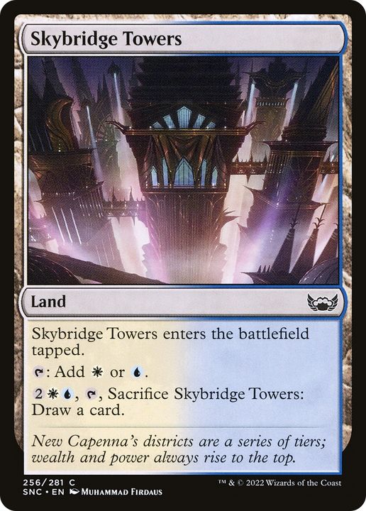 Skybridge Towers in the group Magic the Gathering / Types / Colors / Colorless at Proxyprinters.com (82937)