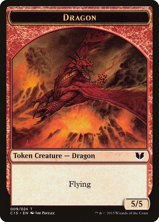 Dragon in the group Magic the Gathering / Types / Colors / Red at Proxyprinters.com (82945)