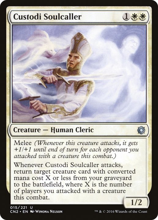 Custodi Soulcaller in the group Magic the Gathering / Types / Colors / White at Proxyprinters.com (82948)