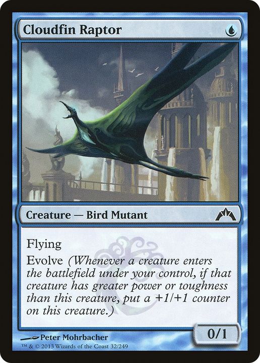 Cloudfin Raptor in the group Magic the Gathering / Types / Colors / Blue at Proxyprinters.com (82951)