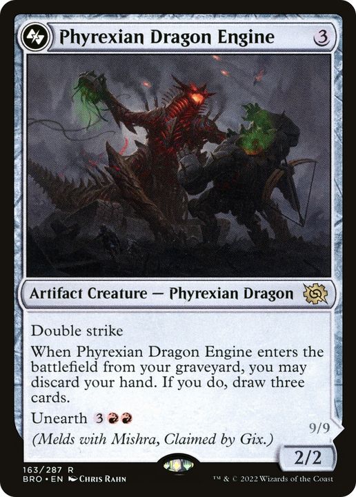 Phyrexian Dragon Engine in the group Magic the Gathering / Types / Colors / Colorless at Proxyprinters.com (82985)