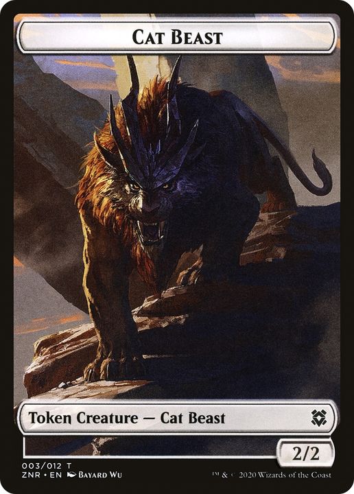 Cat Beast in the group Magic the Gathering / Types / Colors / White at Proxyprinters.com (83003)