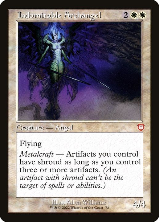 Indomitable Archangel in the group Magic the Gathering / Types / Colors / White at Proxyprinters.com (83024)