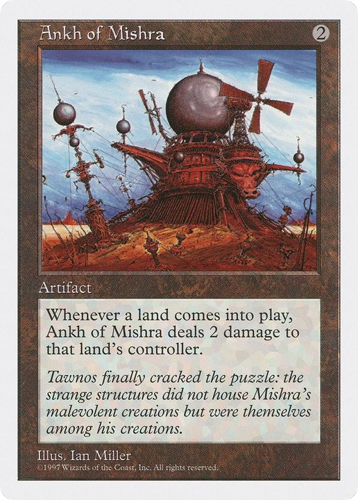 Ankh of Mishra in the group Magic the Gathering / Singles at Proxyprinters.com (83029)