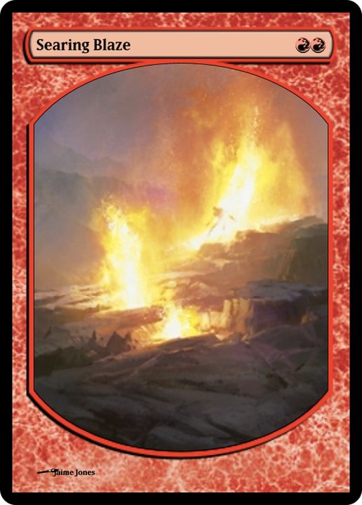 Searing Blaze in the group Magic the Gathering / Sets / Magic Origins Clash Pack at Proxyprinters.com (83040)