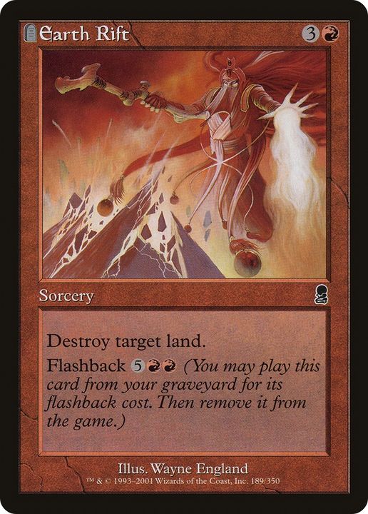 Earth Rift in the group Magic the Gathering / Types / Colors / Red at Proxyprinters.com (83042)