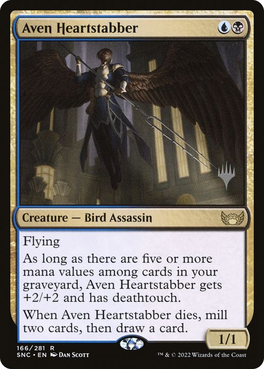 Aven Heartstabber in the group Magic the Gathering / Sets / Streets of New Capenna Promos at Proxyprinters.com (83046)