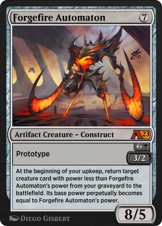 Forgefire Automaton in the group Magic the Gathering / Types / Colors / Colorless at Proxyprinters.com (83064)