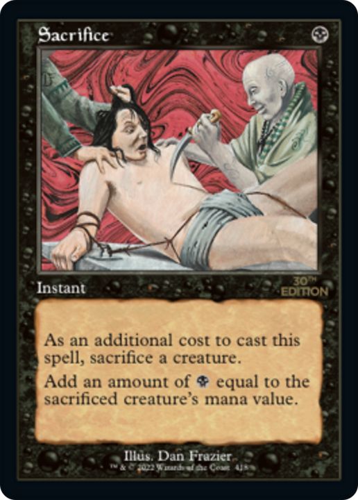 Sacrifice in the group Magic the Gathering / Sets / 30th Anniversary Edition at Proxyprinters.com (83088)