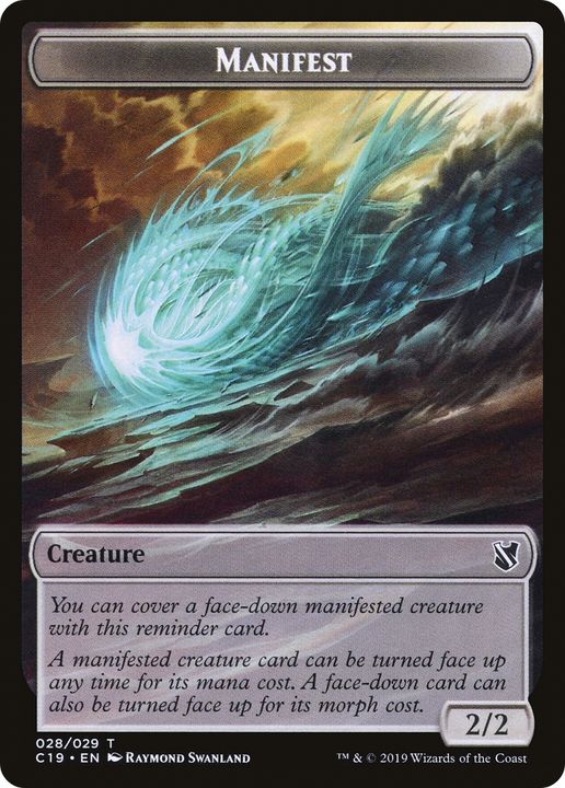 Manifest in the group Magic the Gathering / Types / Colors / Colorless at Proxyprinters.com (83092)