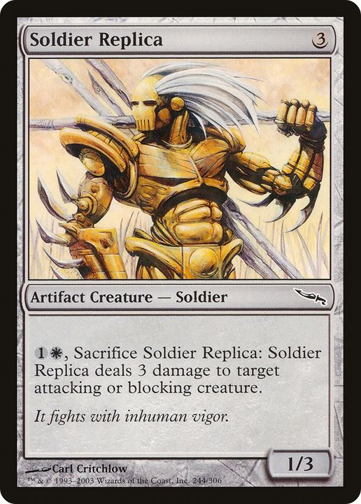 Soldier Replica in the group Magic the Gathering / Types / Colors / Colorless at Proxyprinters.com (83118)