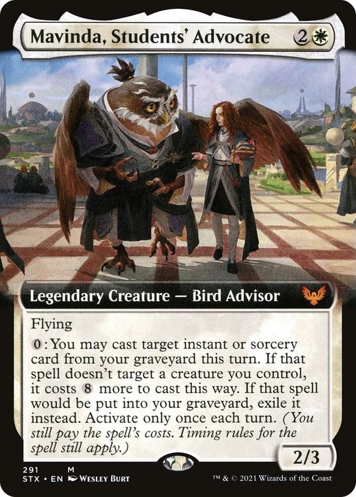 Mavinda, Students' Advocate in the group Magic the Gathering / Types / Colors / White at Proxyprinters.com (83155)