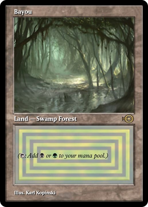 Bayou in the group Magic the Gathering / Types / Land / Forest at Proxyprinters.com (83197)