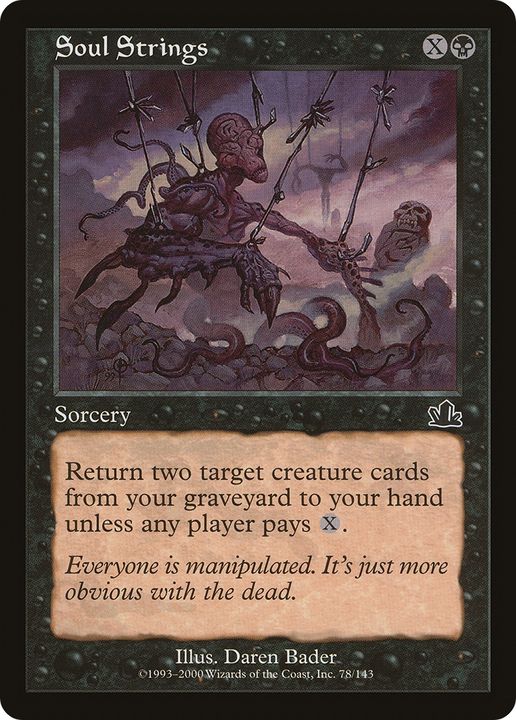 Soul Strings in the group Magic the Gathering / Sets / Prophecy at Proxyprinters.com (83200)