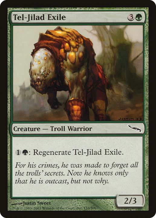 Tel-Jilad Exile in the group Magic the Gathering / Types / Creatures / Warrior at Proxyprinters.com (83207)