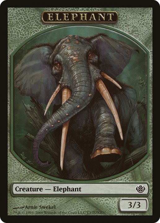 Elephant in the group Magic the Gathering / Sets / Duel Decks: Garruk vs. Liliana Tokens at Proxyprinters.com (83215)