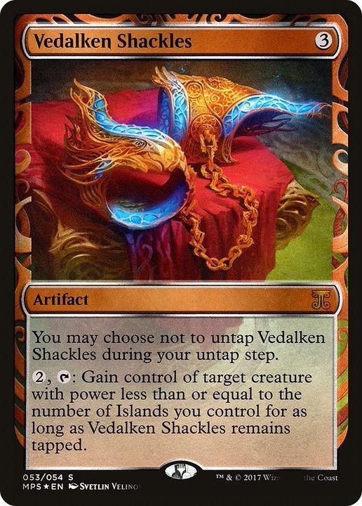 Vedalken Shackles in the group Magic the Gathering / Sets / Kaladesh Inventions at Proxyprinters.com (8322)