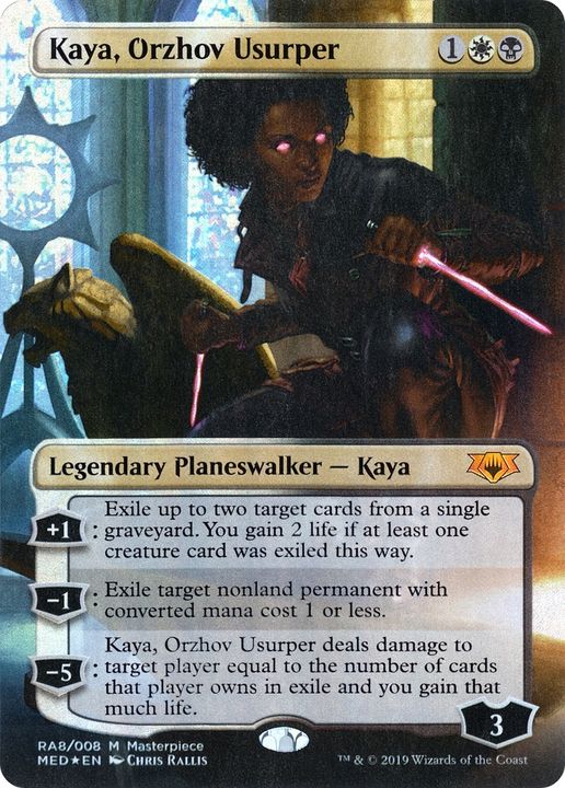 Kaya, Orzhov Usurper in the group Magic the Gathering / Sets / Mythic Edition at Proxyprinters.com (83229)