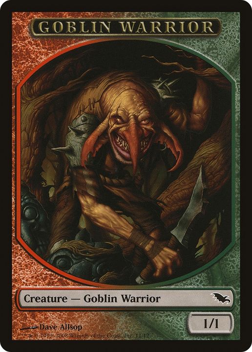 Goblin Warrior in the group Magic the Gathering / Sets / Shadowmoor Tokens at Proxyprinters.com (83231)