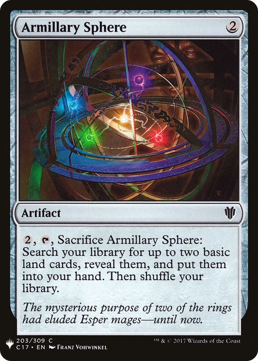 Armillary Sphere in the group Magic the Gathering / Sets / The List at Proxyprinters.com (83266)