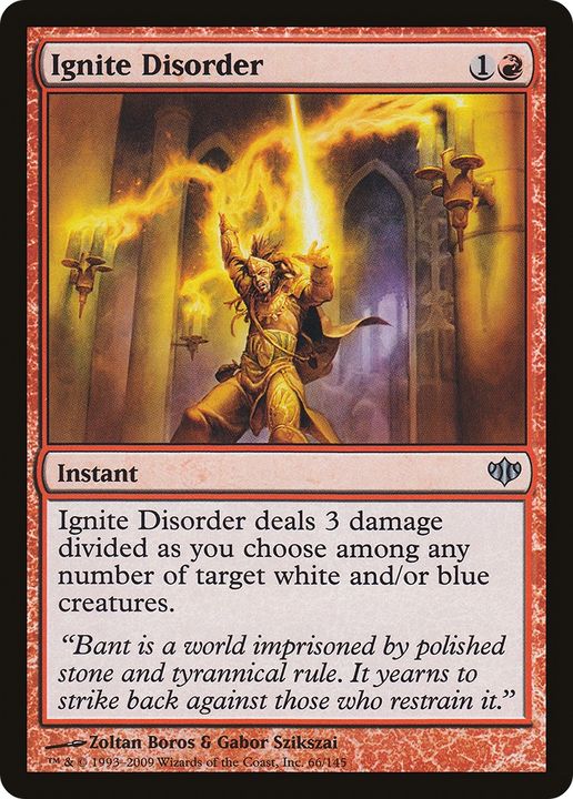 Ignite Disorder in the group Magic the Gathering / Types / Colors / Red at Proxyprinters.com (83272)