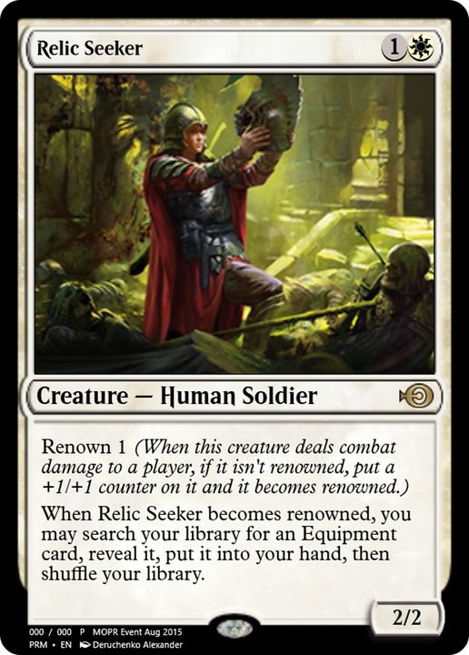 Relic Seeker in the group Magic the Gathering / Types / Colors / White at Proxyprinters.com (83274)