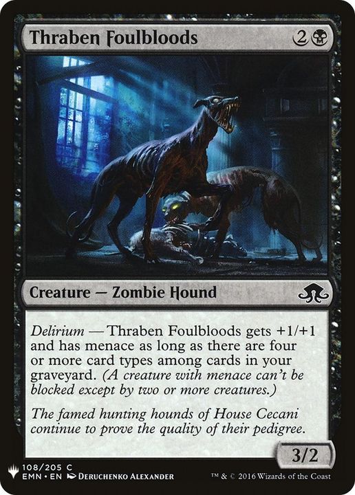 Thraben Foulbloods in the group Magic the Gathering / Types / Creatures / Zombie at Proxyprinters.com (833)