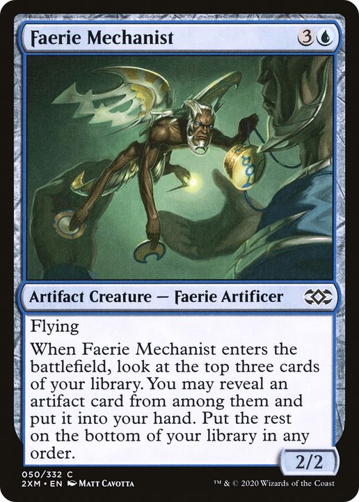 Faerie Mechanist in the group Magic the Gathering / Types / Colors / Blue at Proxyprinters.com (83326)