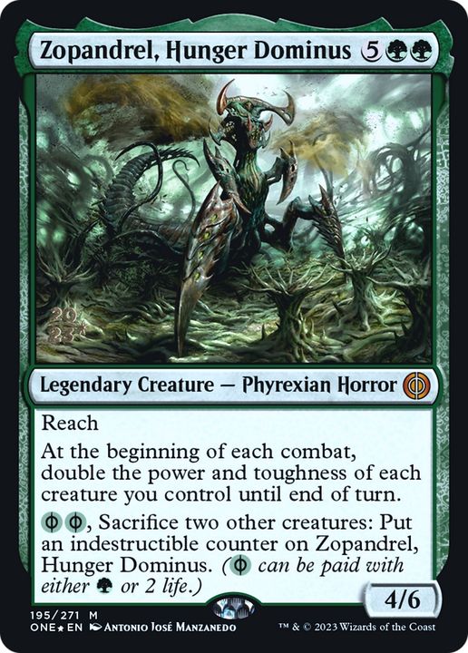 Zopandrel, Hunger Dominus in the group Magic the Gathering / Types / Colors / Green at Proxyprinters.com (83342)