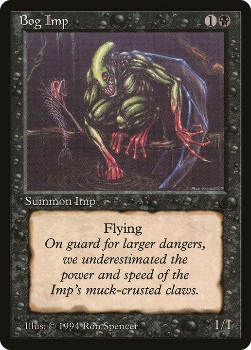 Bog Imp in the group Magic the Gathering / Types / Colors / Black at Proxyprinters.com (83347)