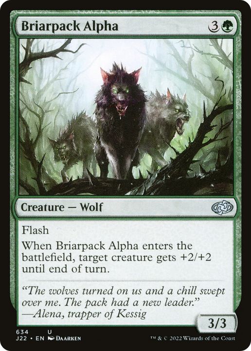 Briarpack Alpha in the group Magic the Gathering / Types / Colors / Green at Proxyprinters.com (83359)