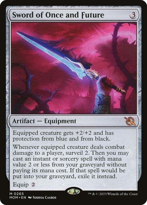 Sword of Once and Future in the group Magic the Gathering / Types / Artifacts / Artifact at Proxyprinters.com (8337)