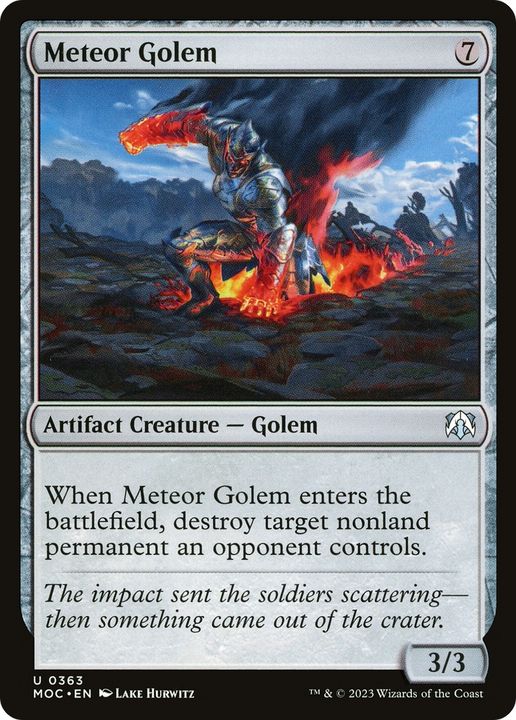 Meteor Golem in the group Advanced search at Proxyprinters.com (83371)