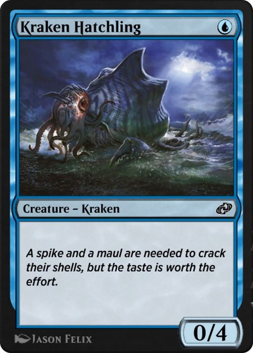 Kraken Hatchling in the group Magic the Gathering / Types / Colors / Blue at Proxyprinters.com (8358)