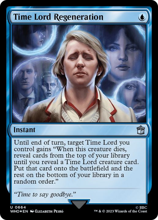 Time Lord Regeneration in the group Magic the Gathering / Types / Colors / Blue at Proxyprinters.com (83599)