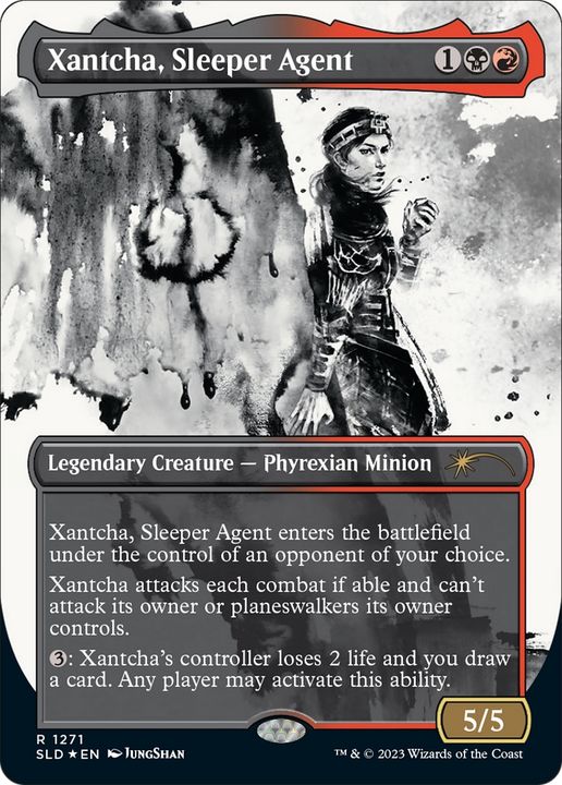 Xantcha, Sleeper Agent in the group Magic the Gathering / Types / Colors / Multicolors / B, R at Proxyprinters.com (83603)