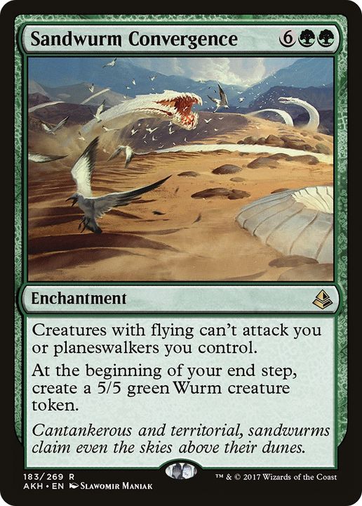 Sandwurm Convergence in the group Magic the Gathering / Types / Enchantment / Enchantment at Proxyprinters.com (83608)