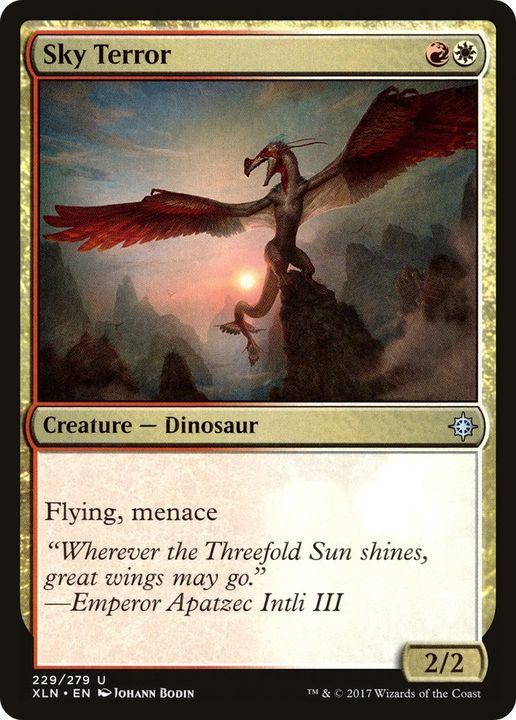 Sky Terror in the group Magic the Gathering / Types / Colors / Multicolors / R, W at Proxyprinters.com (8361)