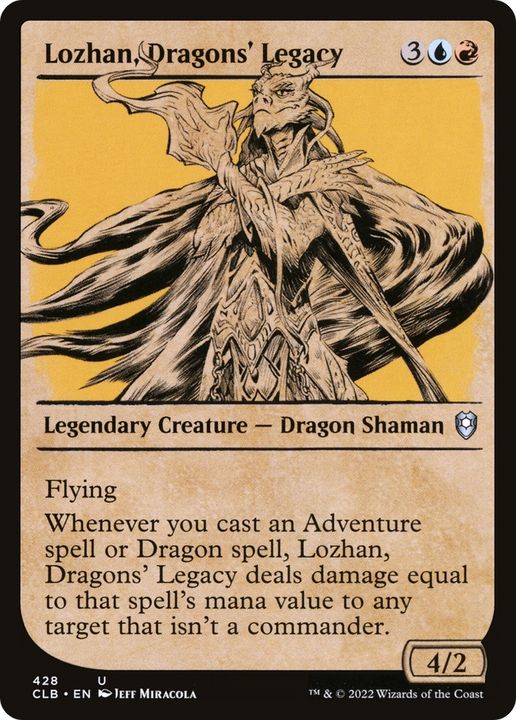 Lozhan, Dragons' Legacy in the group Magic the Gathering / Sets / Commander Legends: Battle for Baldur's Gate at Proxyprinters.com (83639)