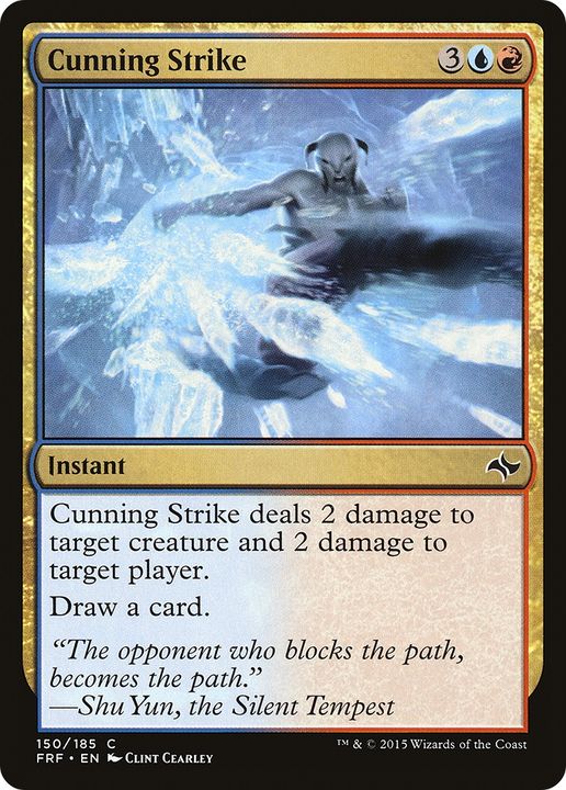 Cunning Strike in the group Magic the Gathering / Types / Colors / Multicolors / R, U at Proxyprinters.com (83643)