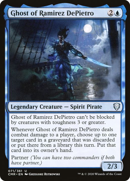 Ghost of Ramirez DePietro in the group Magic the Gathering / Types / Colors / Blue at Proxyprinters.com (83663)