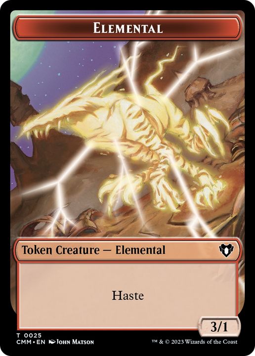 Elemental in the group Magic the Gathering / Sets / Commander Masters Tokens at Proxyprinters.com (83667)