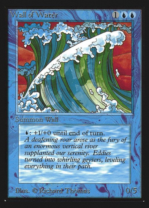 Wall of Water in the group Singles at Proxyprinters.com (83670)