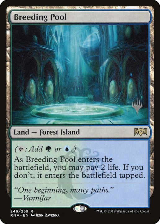 Breeding Pool in the group Magic the Gathering / Sets / Ravnica Remastered Tokens at Proxyprinters.com (83671)