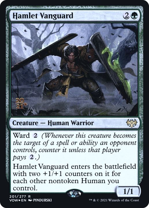 Hamlet Vanguard in the group Magic the Gathering / Types / Creatures / Warrior at Proxyprinters.com (83679)