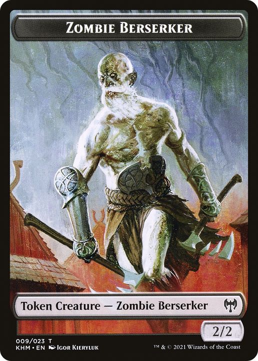 Zombie Berserker in the group Magic the Gathering / Types / Colors / Black at Proxyprinters.com (83688)