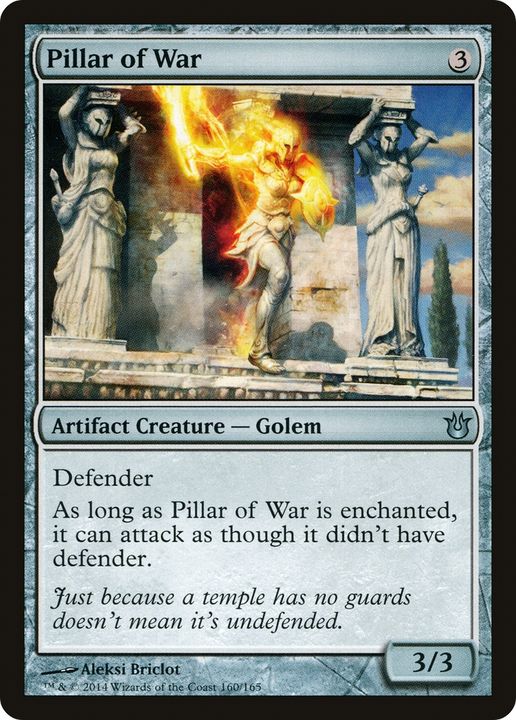 Pillar of War in the group Magic the Gathering / Types / Colors / Colorless at Proxyprinters.com (83697)