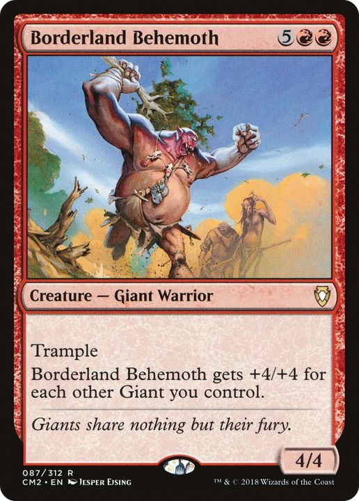 Borderland Behemoth in the group Magic the Gathering / Sets / Commander Anthology Volume II at Proxyprinters.com (83709)