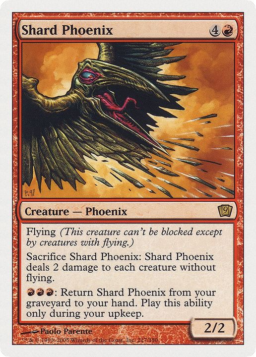 Shard Phoenix in the group Magic the Gathering / Types / Colors / Red at Proxyprinters.com (83712)