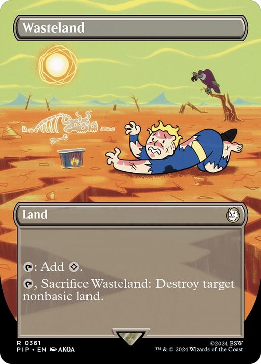 Wasteland in the group Magic the Gathering / Sets / Fallout at Proxyprinters.com (83725)